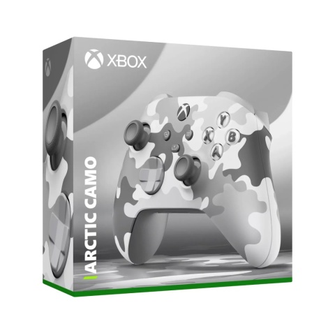 Kontroler Pad Xbox Series Arctic Camo Bezprzewodowy | Z pudełkiem Używany Kontroler Pad Xbox Series Arctic Camo Bezprzewodowy | Z pudełkiem Używany