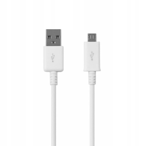 Maxlife kabel USB - microUSB 1,0 m 3A biały