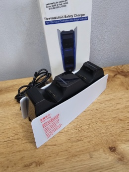 Stacja ładująca Honcam do kontrolerów PS5 Tri-Protection P15C20 Używana
